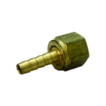 Jmf Company Brass 1/4 in. D X 3/8 in. D Adapter 4504833